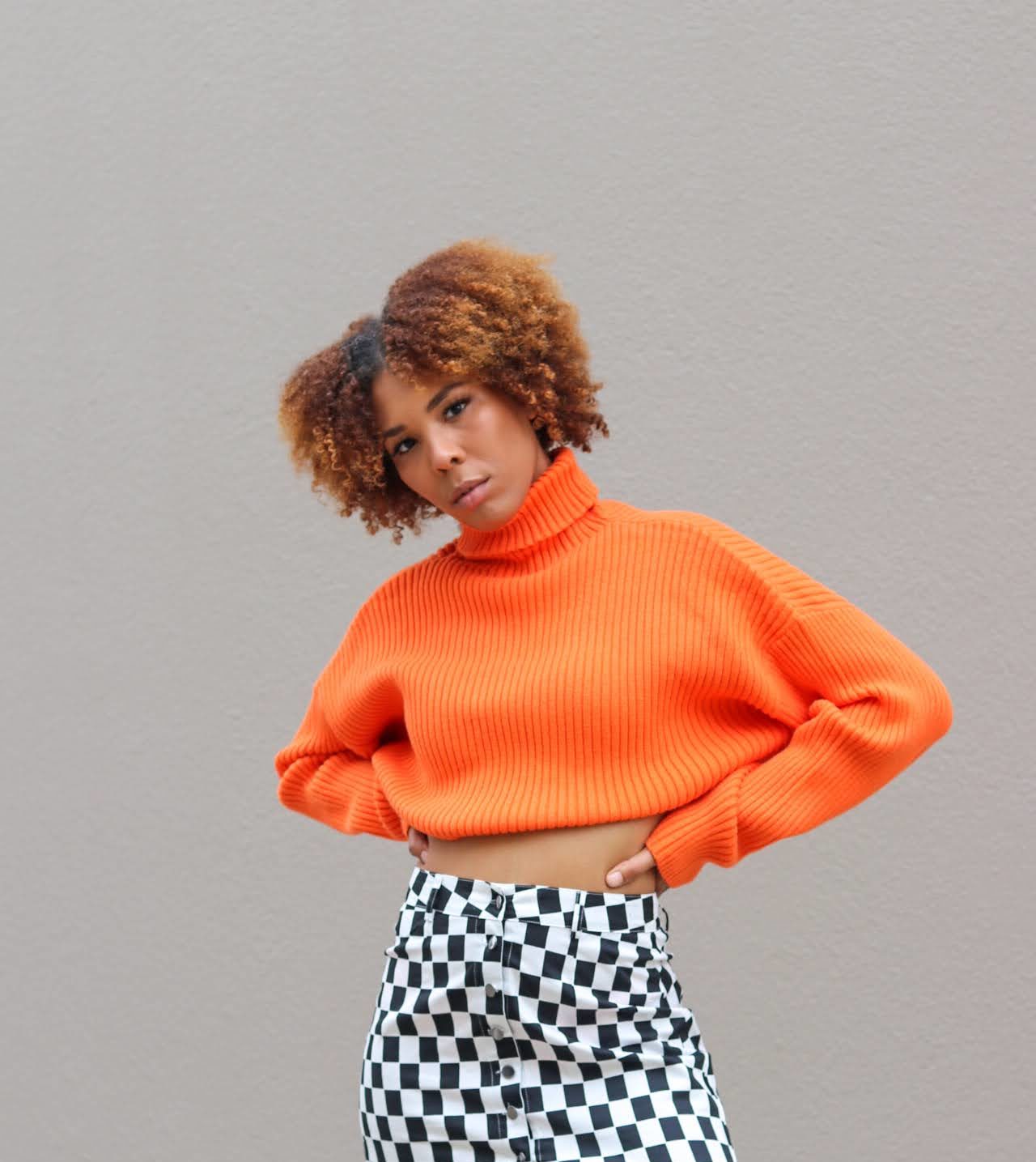 Orange velma sweater best sale